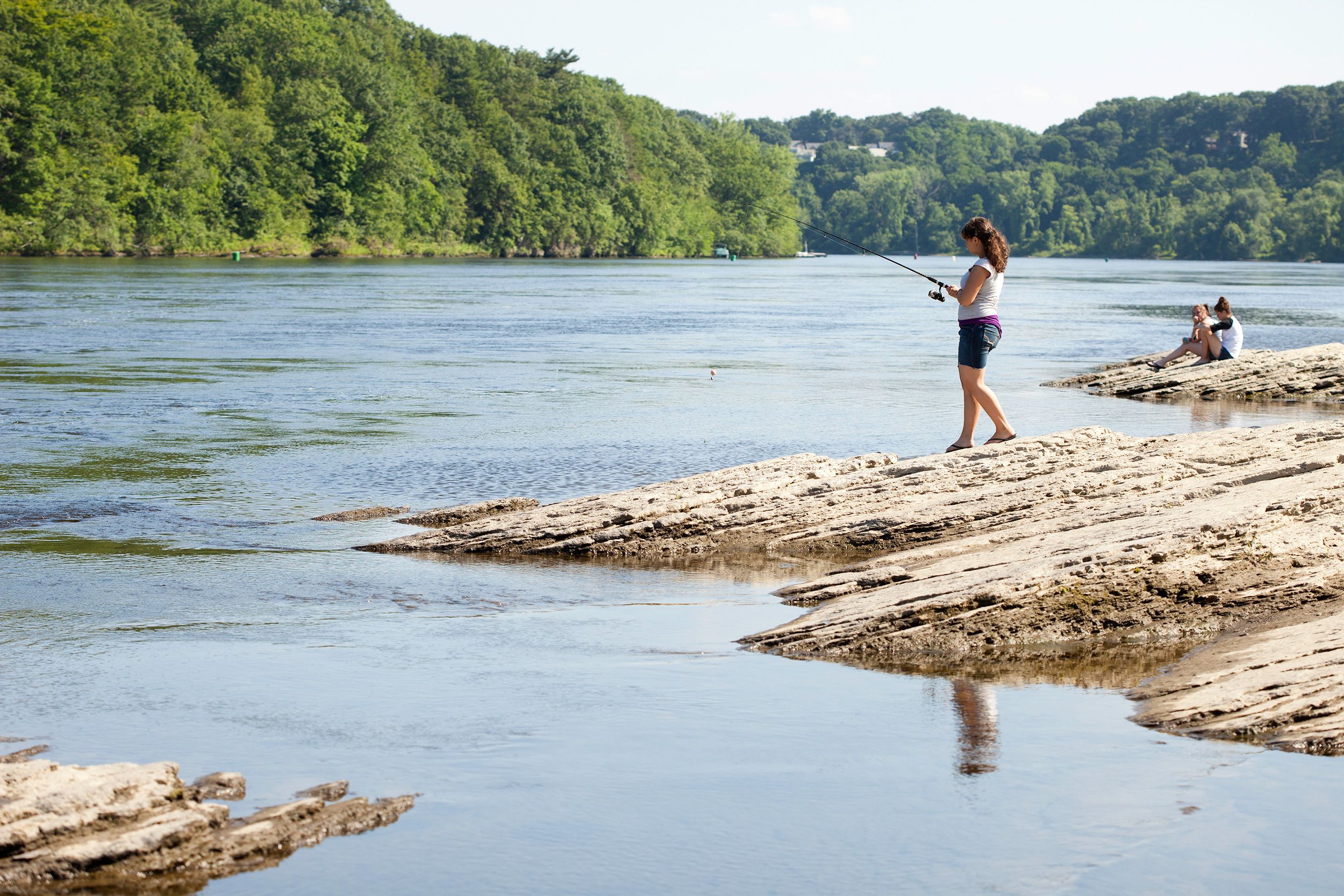 Some of the best fishing in Western MA can be discovered on the Connecticut River.