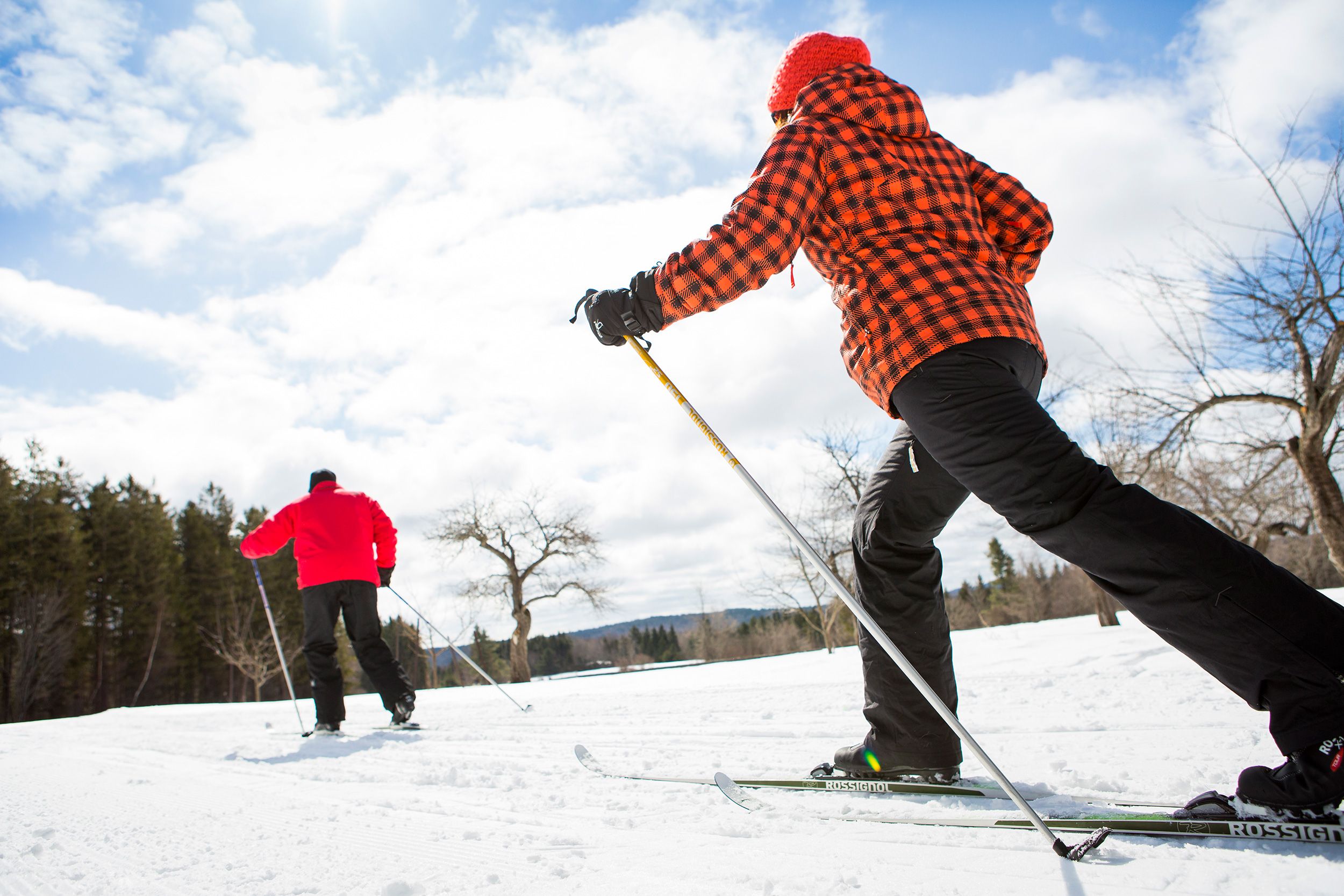 X-country skiing trips at Notchview in Western MA are unparalleled!